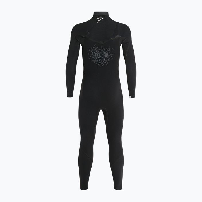 Men's wetsuit Billabong 4/3 Revolution CZ antique black 5