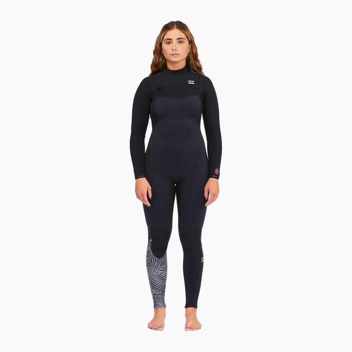 Women's wetsuit Billabong 5/4 Furnace Comp midnight trails 6