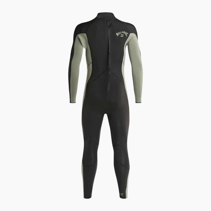 Men's wetsuit Billabong 5/4 Absolute BZ military 3