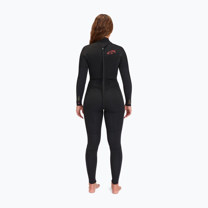 Women's wetsuit Billabong 4/3 Synergy BZ wild black 2