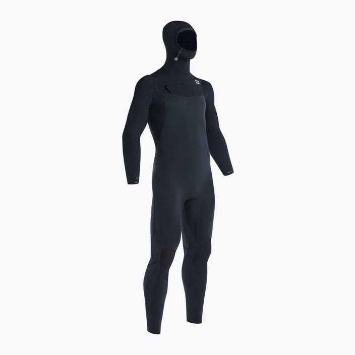 Men's wetsuit Billabong 4/3 Furnace Comp Hooded black