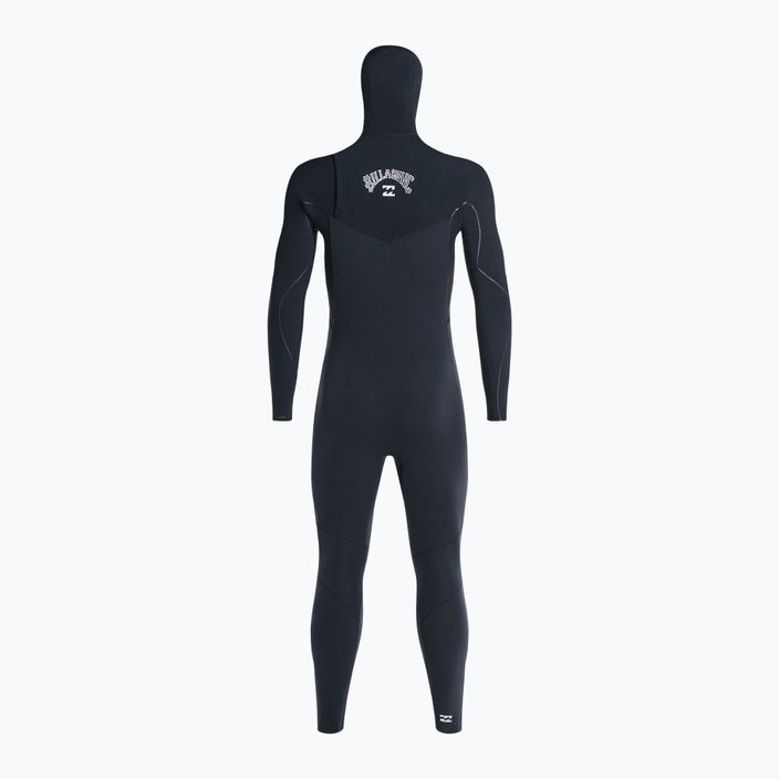 Men's wetsuit Billabong 4/3 Furnace Comp Hooded black 3