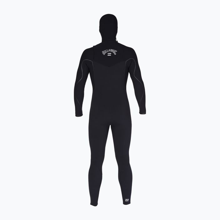 Men's wetsuit Billabong 4/3 Furnace Comp Hooded black 7