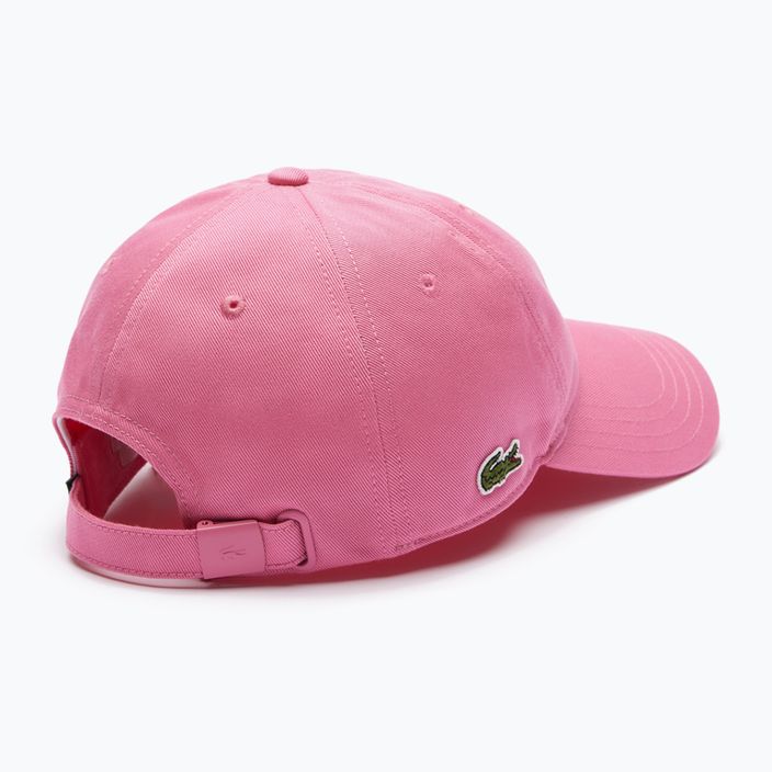 Lacoste baseball cap RK0440 reseda pink 2