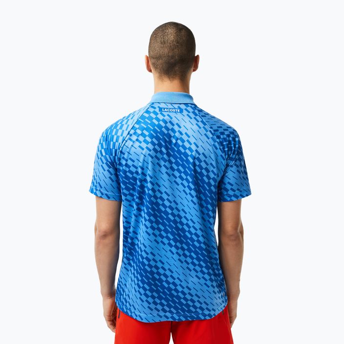 Lacoste men's tennis polo shirt blue DH5174 2