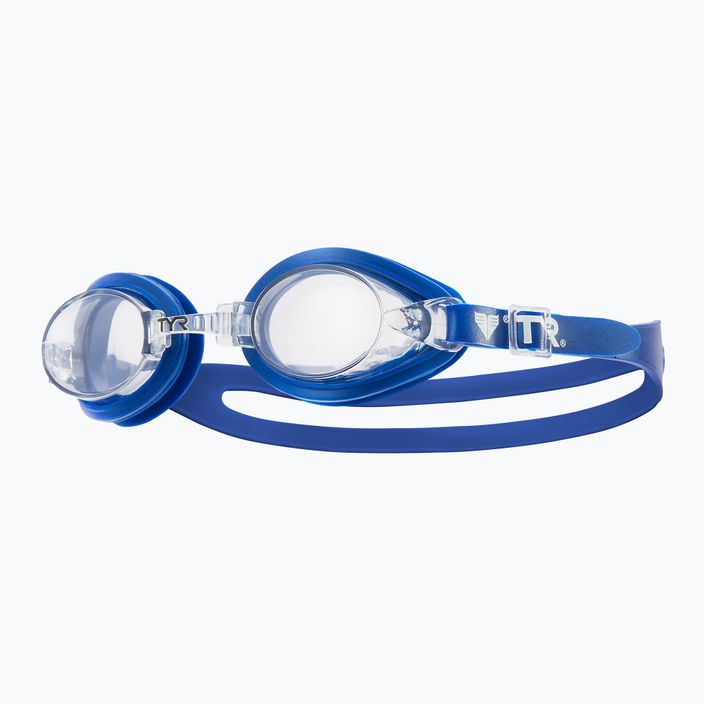 TYR Qualifier clear/blue/blue swimming goggles 6