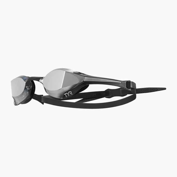 TYR Tracer-X Elite Mirrored silver/black swimming goggles LGTRXELM_043 8