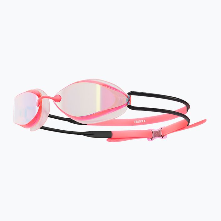 TYR Tracer-X Racing Mirrored pink/black swimming goggles LGTRXM_694 6