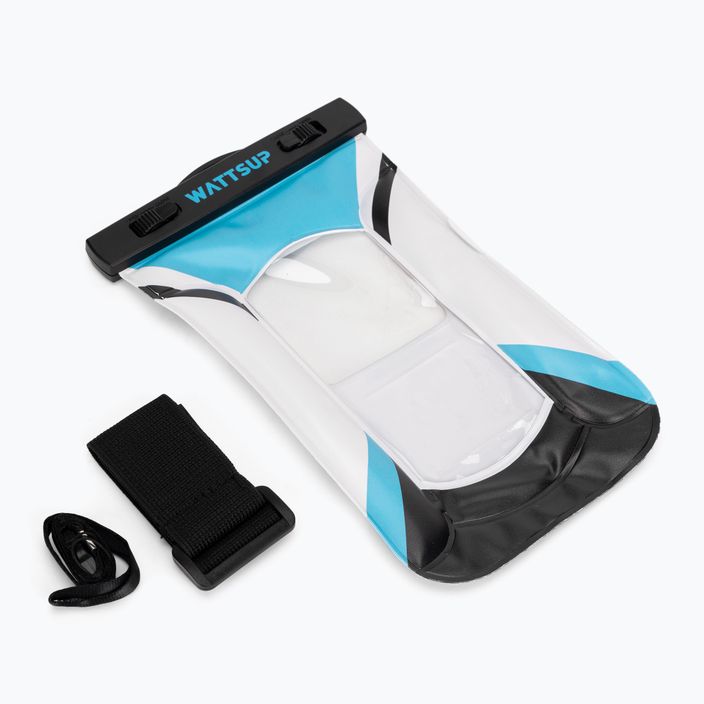 WATTSUP Sportable blue waterproof phone case 3
