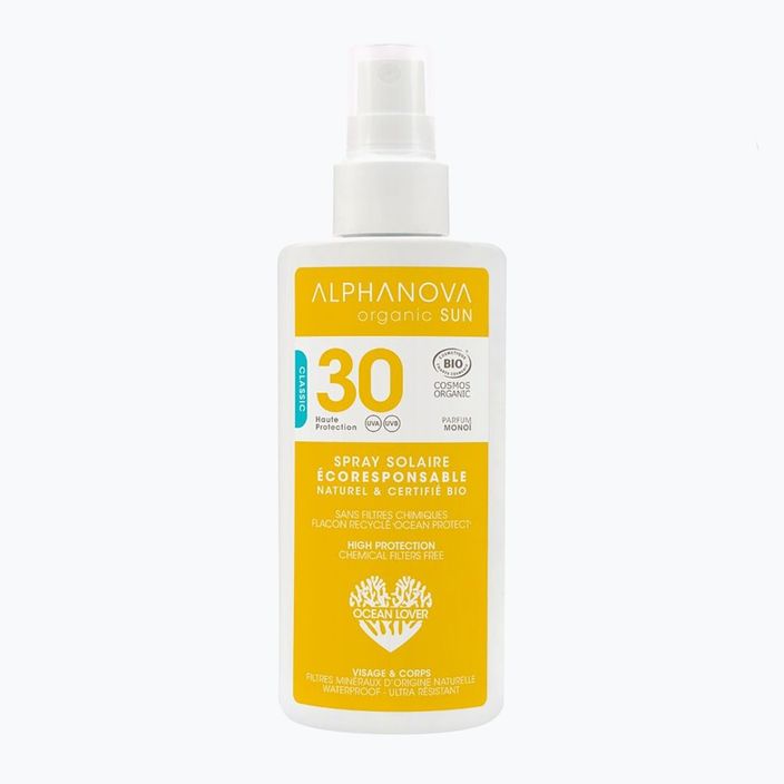 Alphanova Sun Bio Filter 30 sunscreen spray