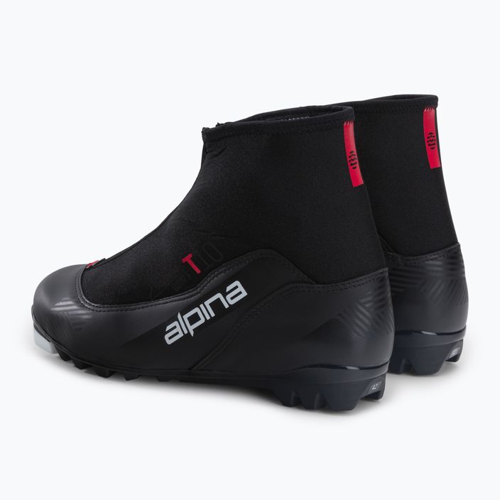 Men's cross-country ski boots Alpina T 10 black/red 3