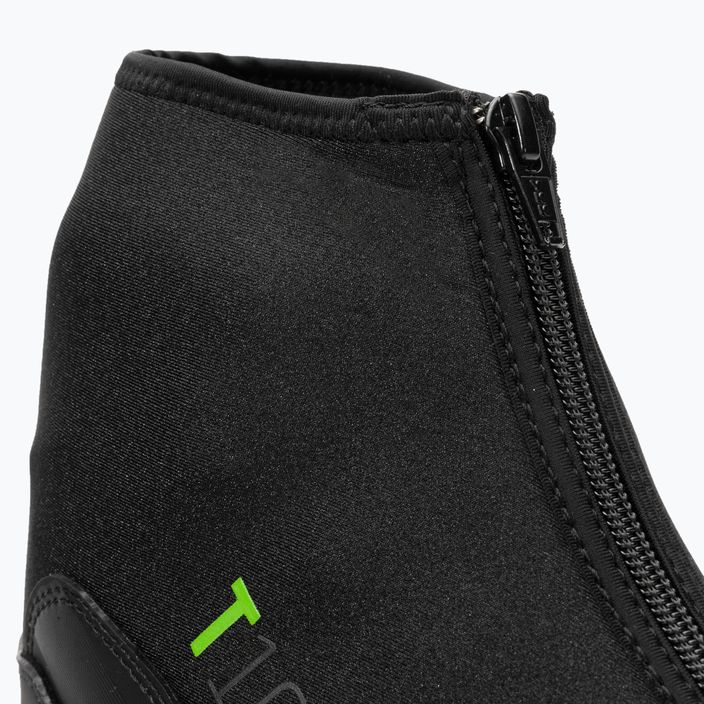Men's cross-country ski boots Alpina T 10 black/green 10