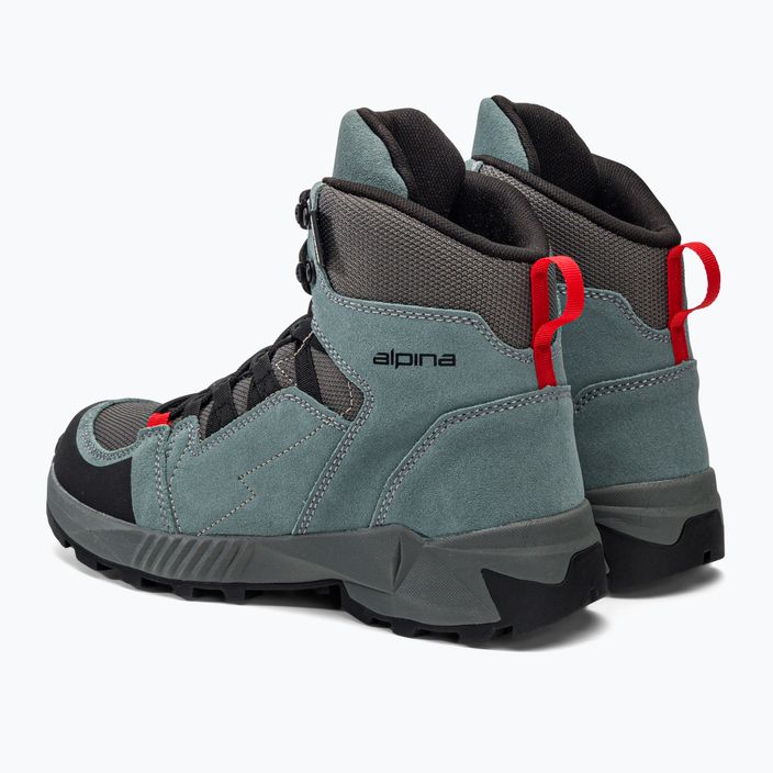 Women's trekking shoes Alpina Tracker Mid stormy sea 3