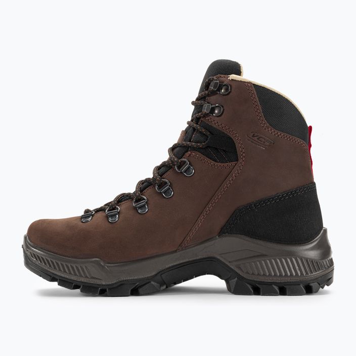 Women's trekking boots Alpina Prima Mid dark brown 10