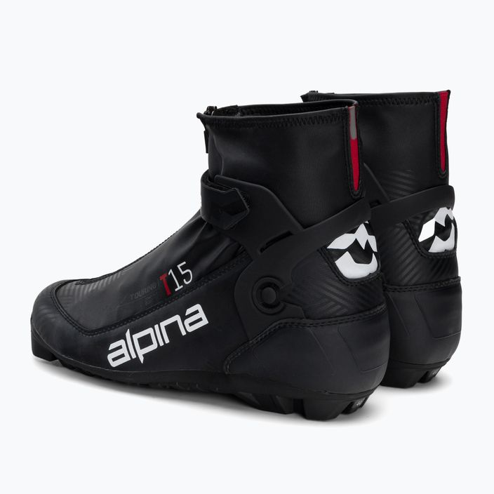 Men's cross-country ski boots Alpina T 15 black/red 3