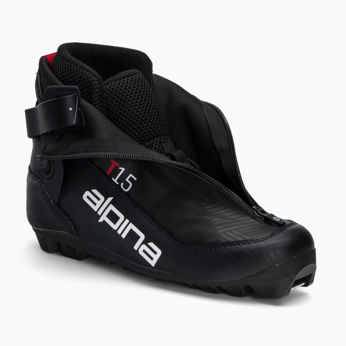 Men's cross-country ski boots Alpina T 15 black/red 7