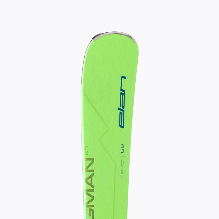 Elan Wingman 86 CTI Fusion + EMX 12 green ABAHBR21 downhill skis 8