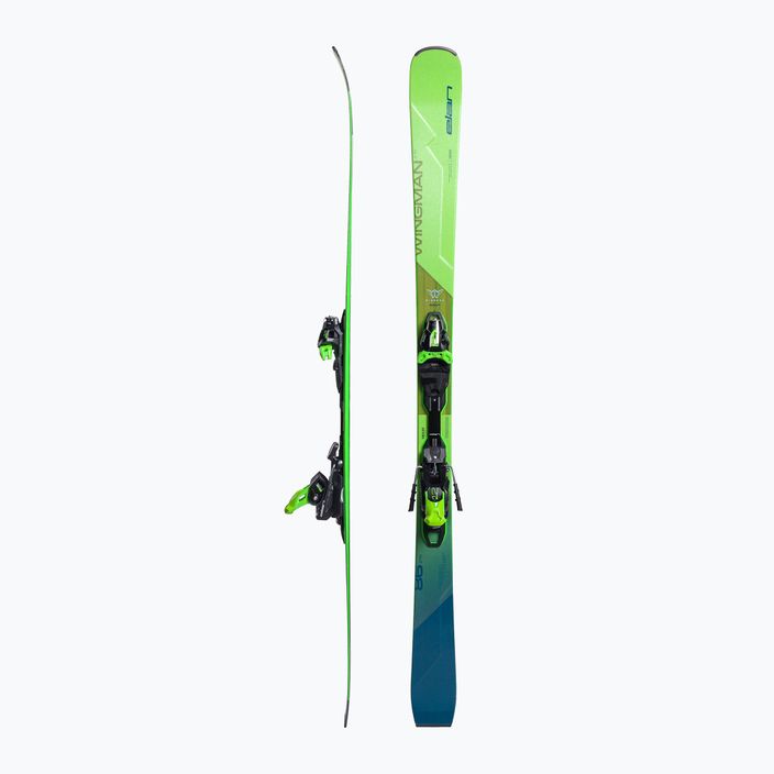 Elan Wingman 86 CTI Fusion X + EMX 12 men's downhill skis green ABAHBR21 2