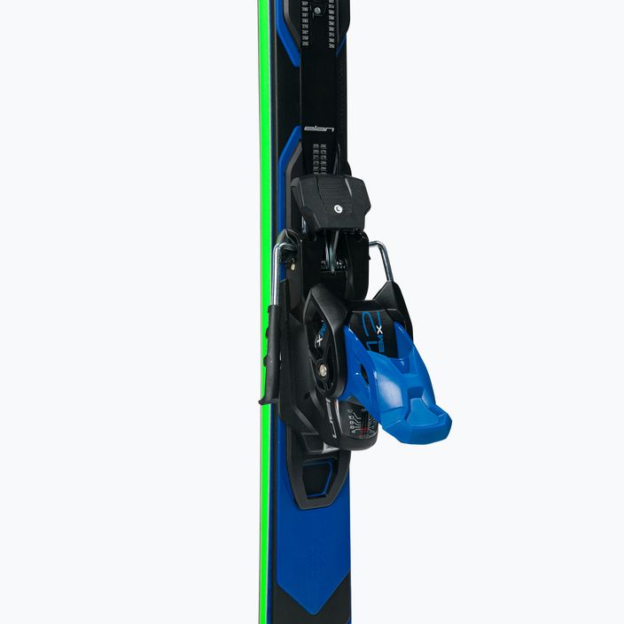 Elan Ace SCX Fusion + EMX 12 downhill skis green-blue AAJHRC21 7