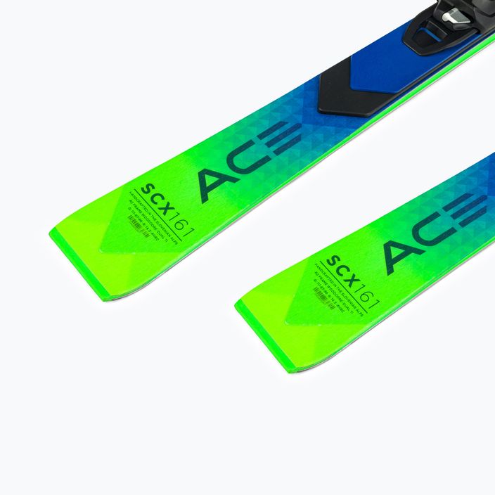 Elan Ace SCX Fusion + EMX 12 downhill skis green-blue AAJHRC21 9