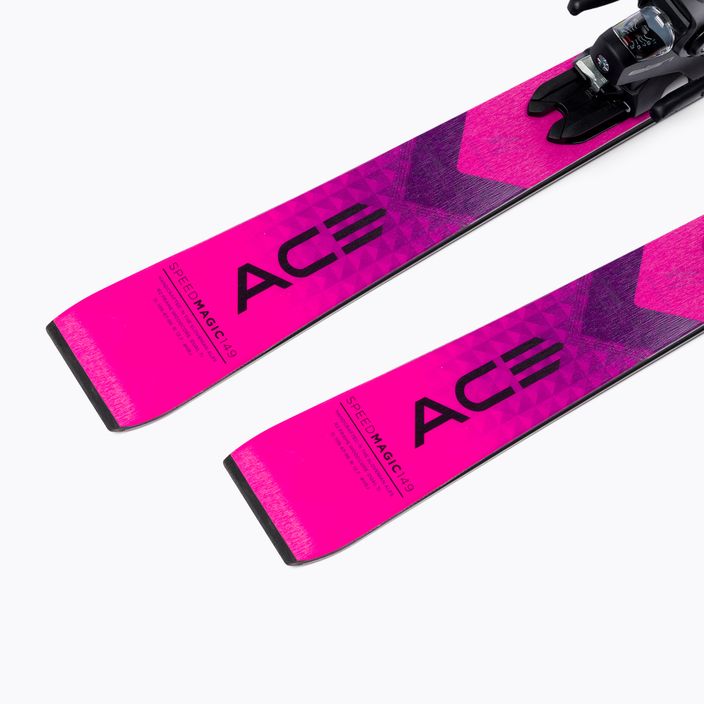 Women's downhill ski Elan Speed Magic PS + ELX 11 pink ACAHRJ21 9