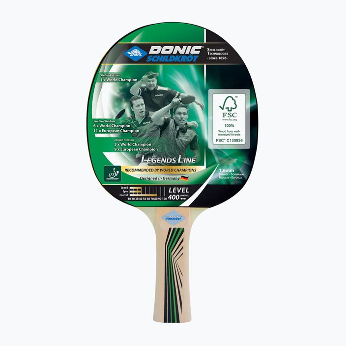 Donic-Schildkröt Legends 400 FSC table tennis racket 705241 9