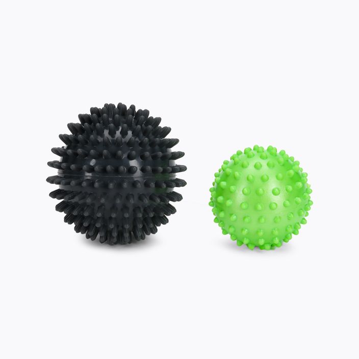 Schildkröt set of 2 Spiky Massage Balls grey 960054