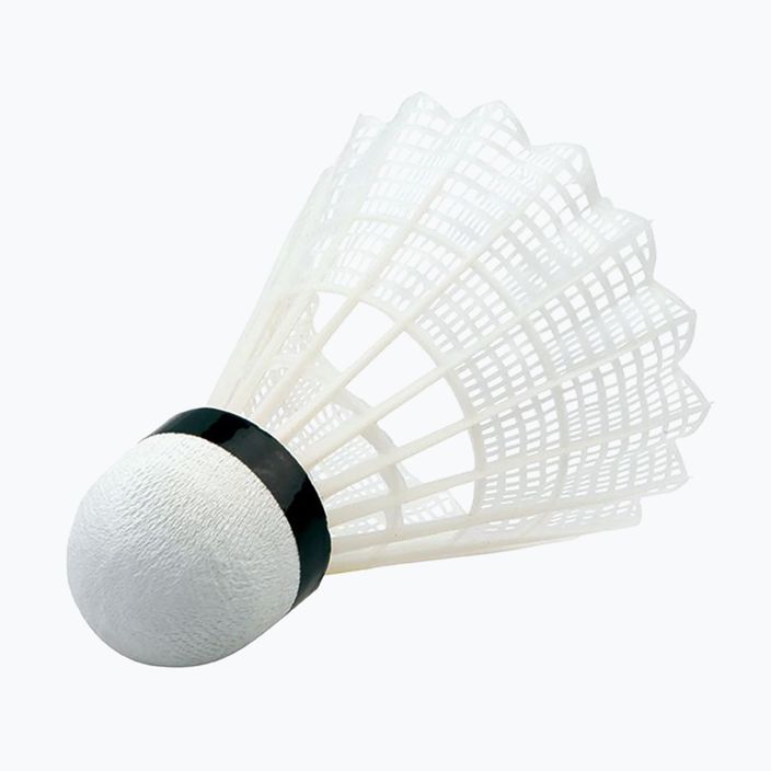 Sunflex Nylon badminton shuttlecocks 3XW 3 pcs white 53558 5