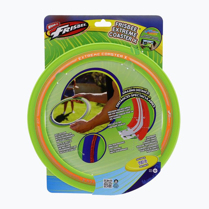 Frisbee Sunflex Extreme Coaster X green-orange 81137 2