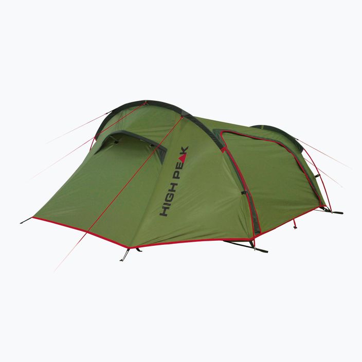 High Peak Sparrow green 10186 2-person trekking tent 2