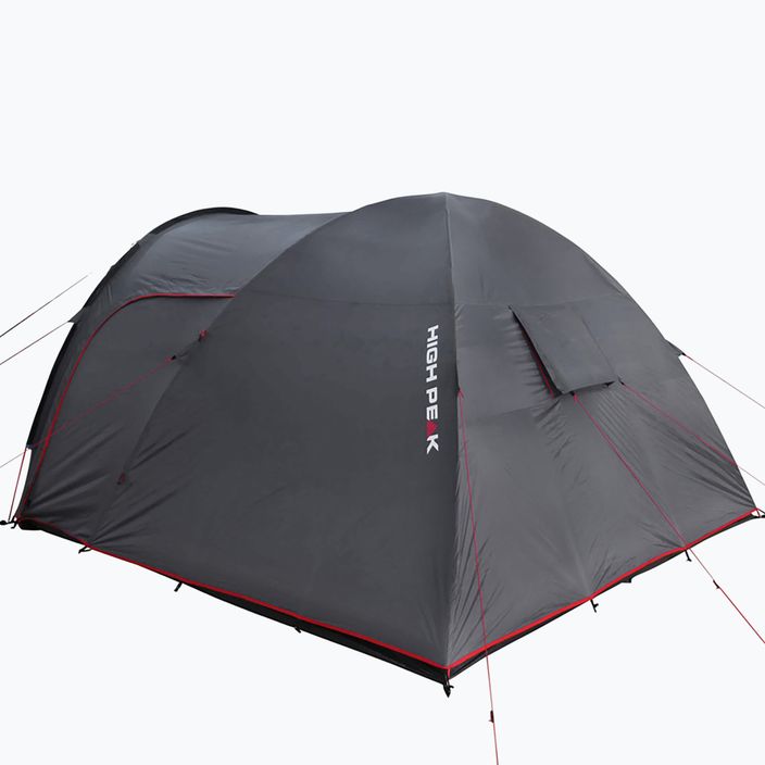 4-person camping tent High Peak Tessin grey 10222 3