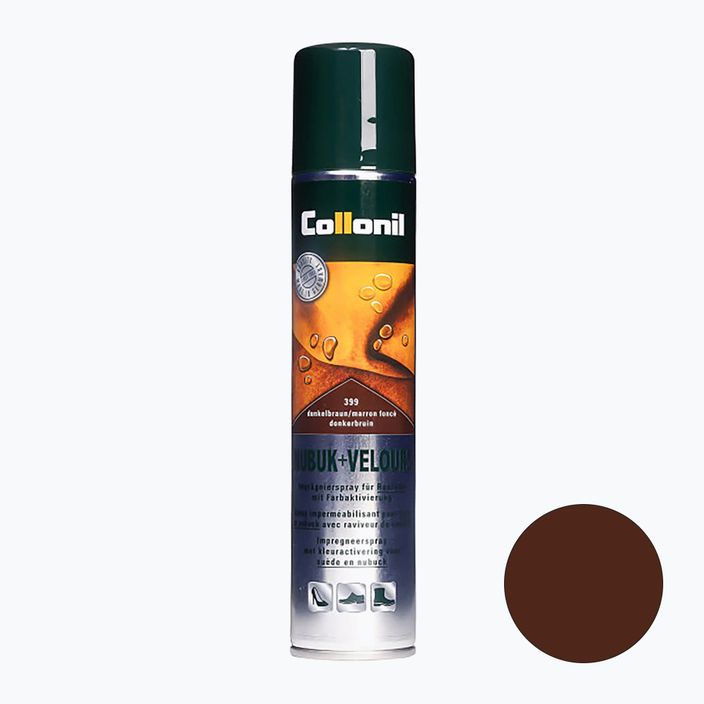 Collonil Velours Nubuk dark brown shoe waterproofer 200ml