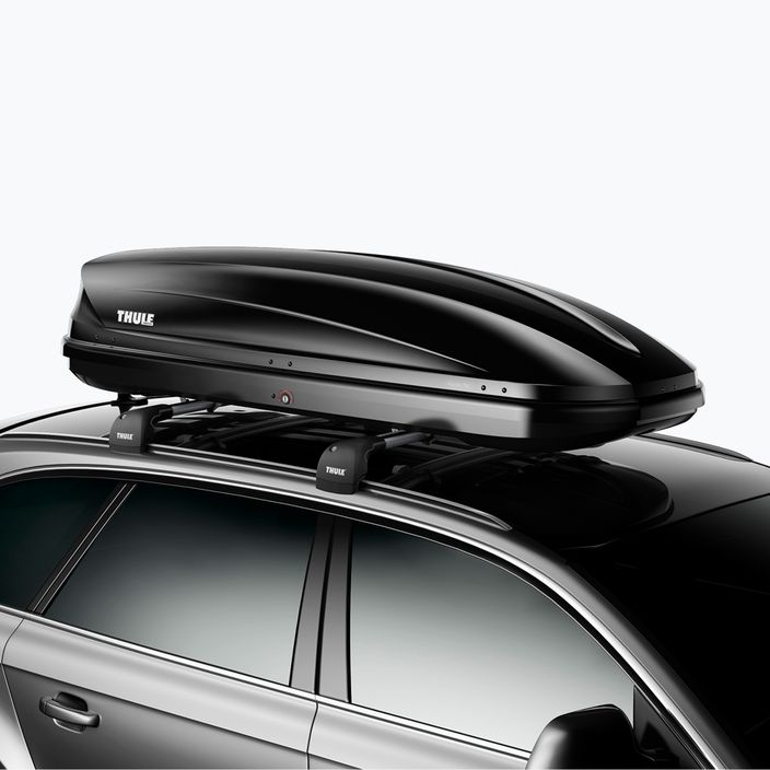 Thule Pacific L DS black aeroskin roof box 2