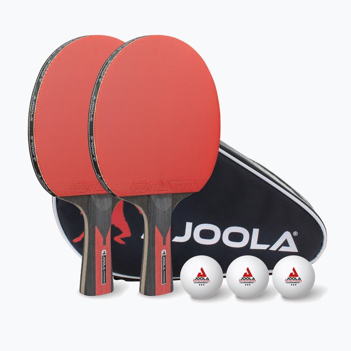 JOOLA Duo Carbon Table Tennis Set 8