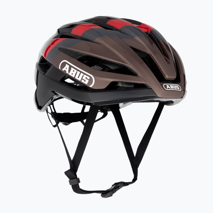 ABUS StormChaser metallic copper bicycle helmet