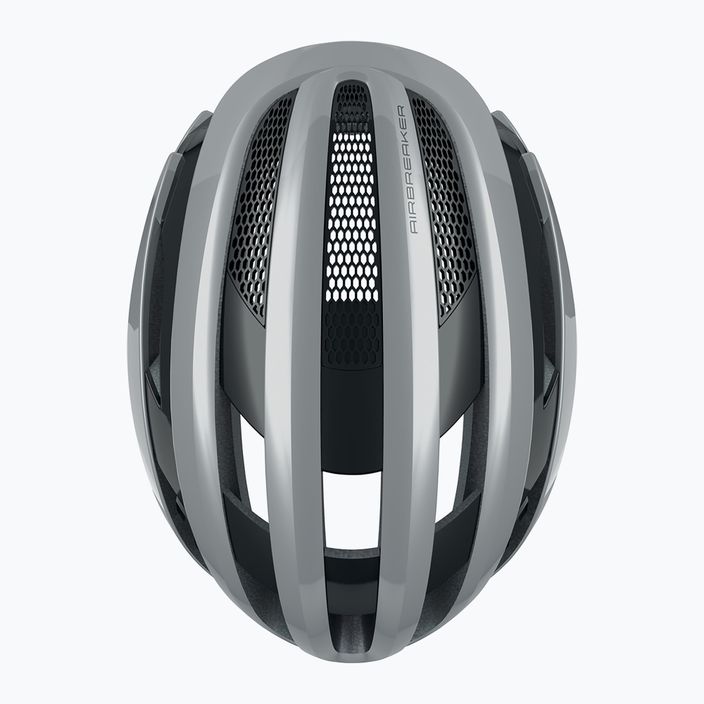 ABUS AirBreaker race grey bicycle helmet 7
