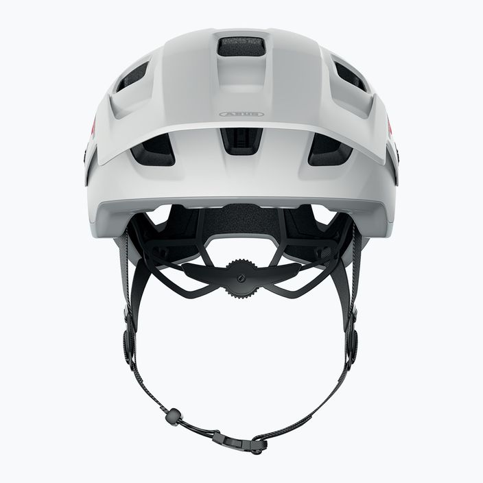 ABUS MoDrop bicycle helmet fleece white 5