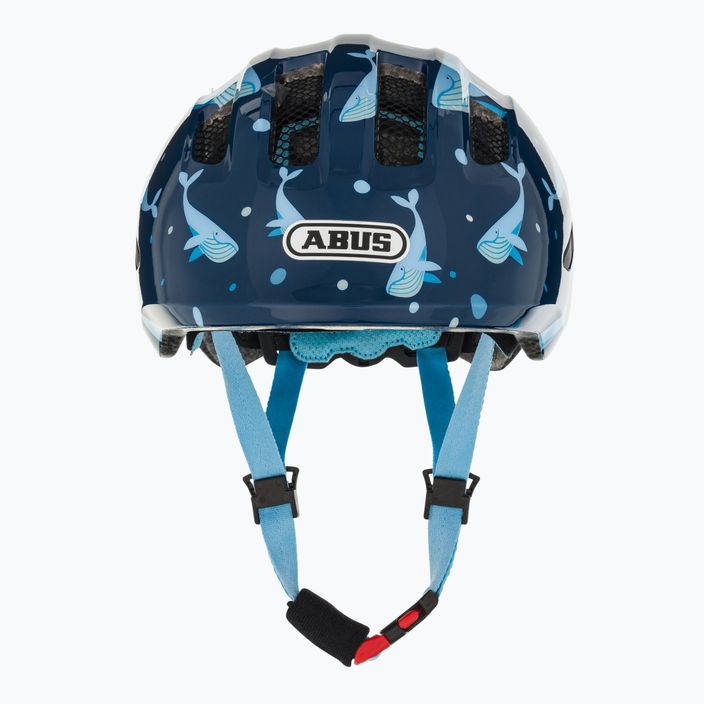 ABUS children's bicycle helmet Smiley 3.0 blue whale 2