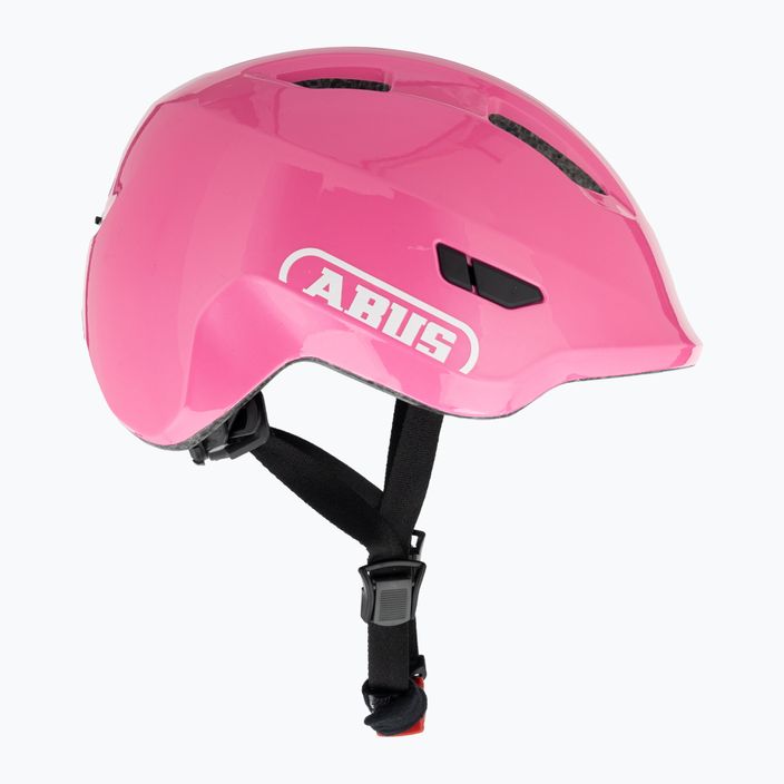 ABUS children's bike helmet Smiley 3.0 shiny pink 4
