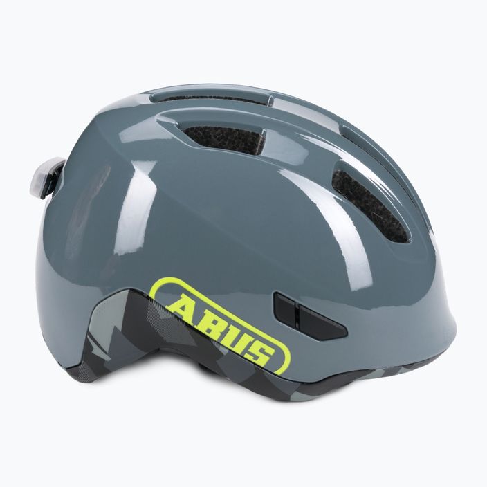 ABUS Smiley 3.0 ACE LED Children's Bike Helmet Grey 67717 3