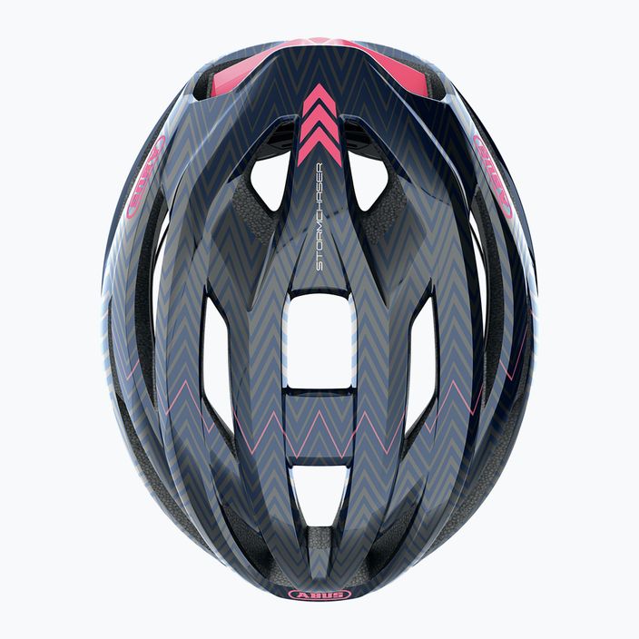 ABUS StormChaser bike helmet zigzag blue 6
