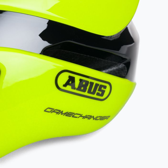 ABUS GameChanger bicycle helmet neon yellow 77811 7