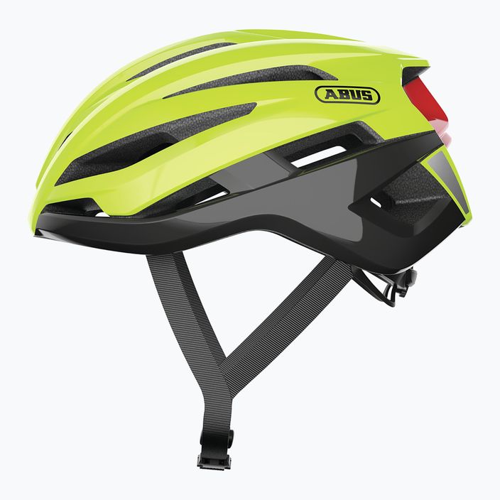 ABUS StormChaser bicycle helmet neon yellow 3