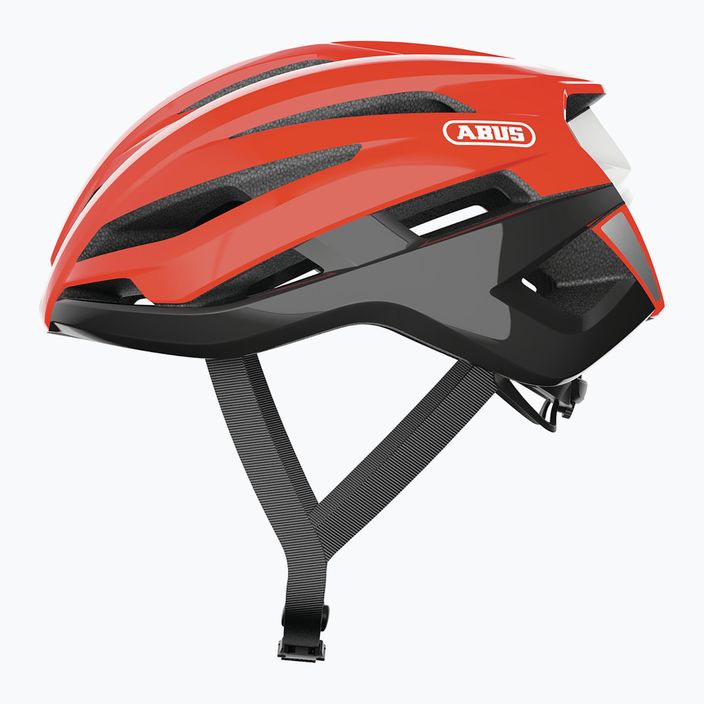 ABUS StormChaser shrimp orange bicycle helmet 3