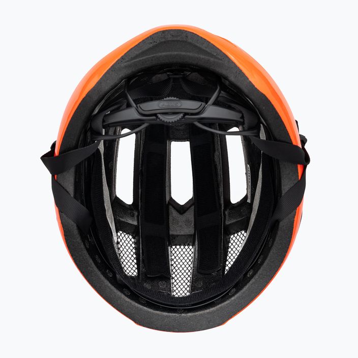 ABUS Macator shrimp orange bicycle helmet 2