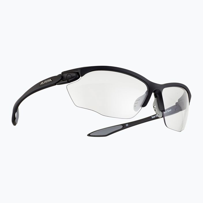 Bicycle goggles Alpina Twist Four V black matte/black 7