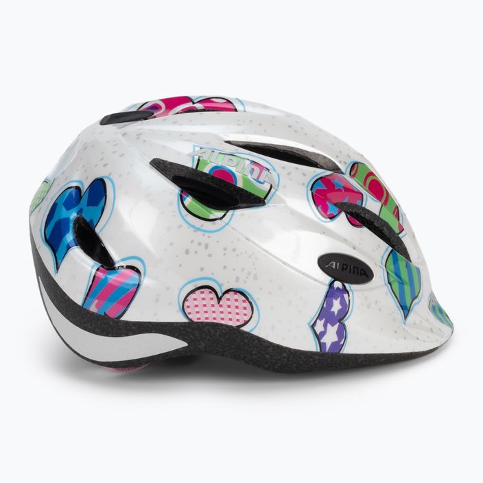 Children's bicycle helmet Alpina Gamma 2.0 hearts 3