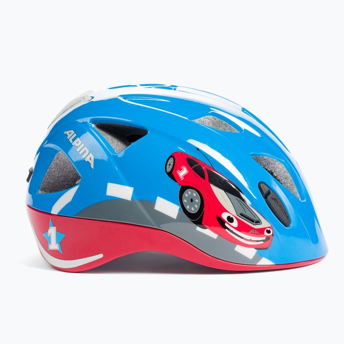 Children's bicycle helmet Alpina Ximo Flash red car 3