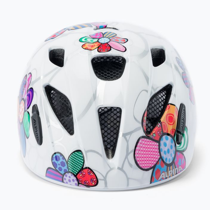 Children's bicycle helmet Alpina Ximo Flash white flower 2