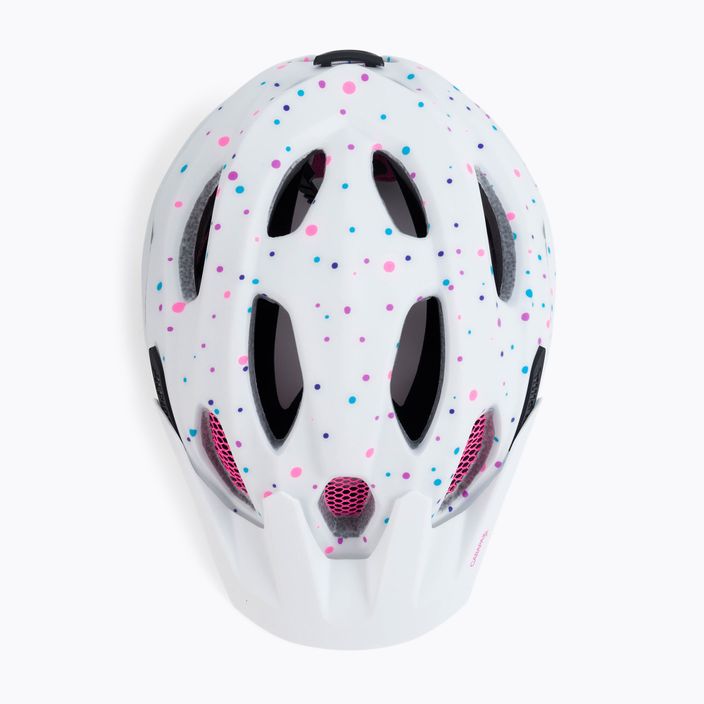 Children's bicycle helmet Alpina Carapax white 6